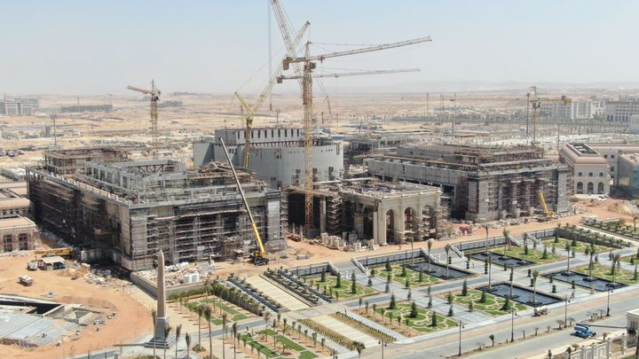 Construction Image of City of Arts and Culture, New Administrative Capital, Egypt