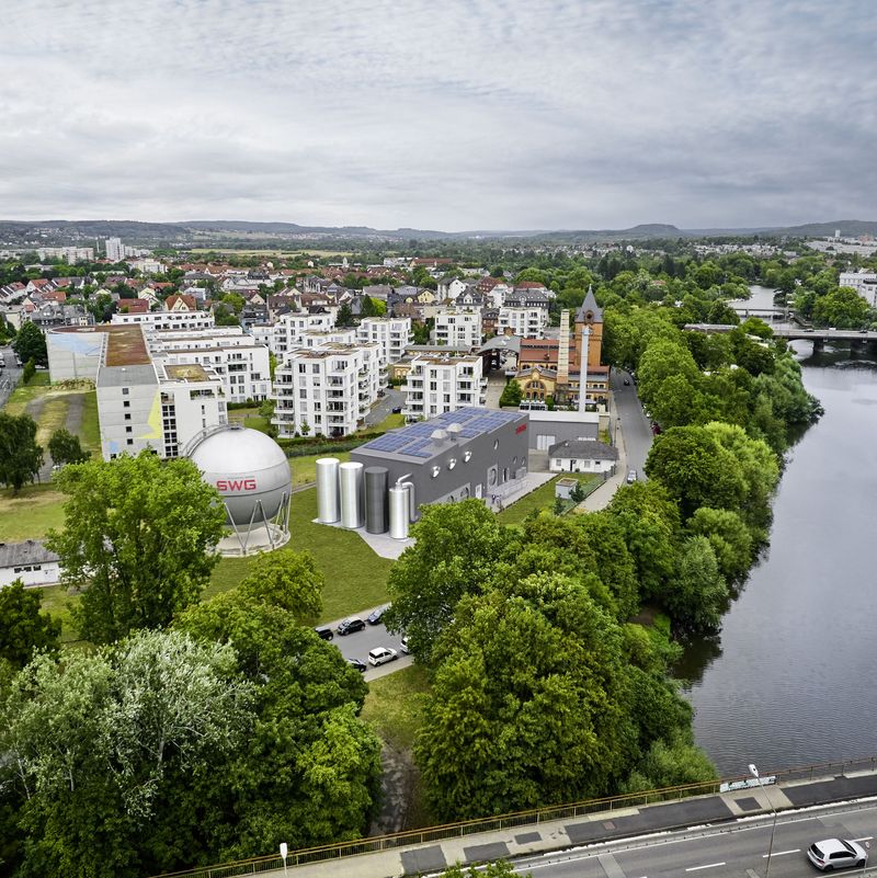 PowerLahn – Anlage am Ufer der Lahn